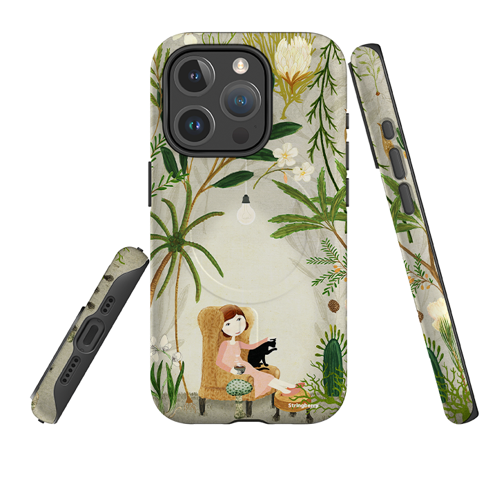 iPhone MagSafe Tough Case - Imaginarium Garden I By Katherine Quinn