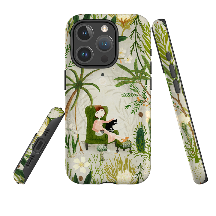 iPhone MagSafe Tough Case - Imaginarium Garden II By Katherine Quinn