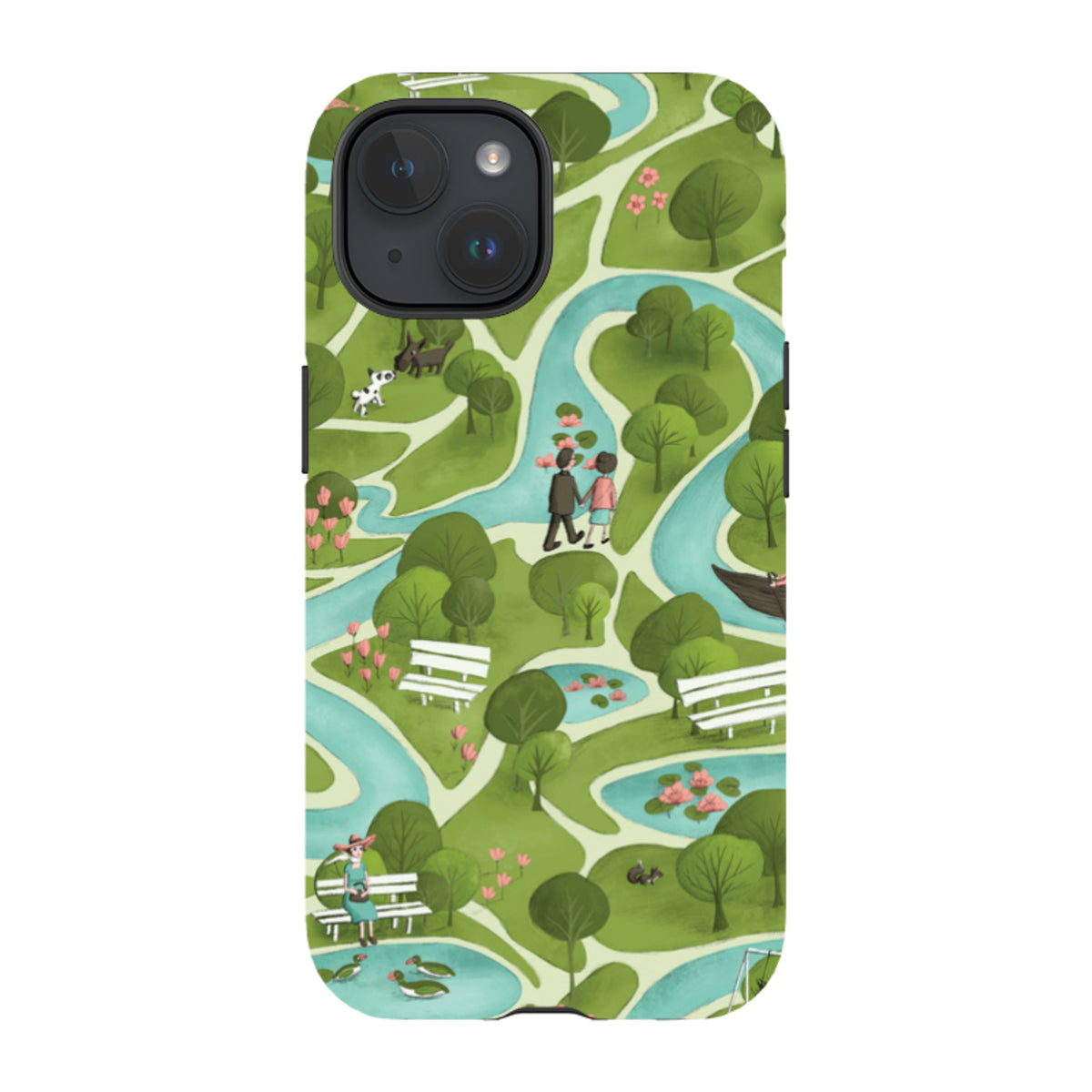 iPhone MagSafe Tough Case - In The Park By Maja Lindberg