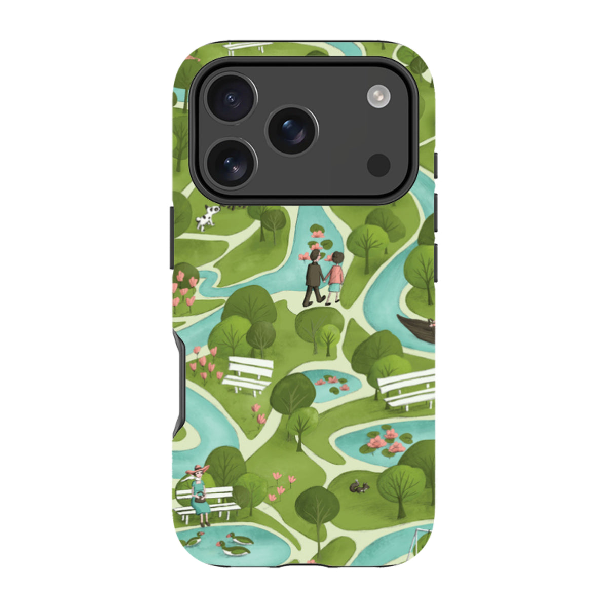 iPhone MagSafe Tough Case - In The Park By Maja Lindberg