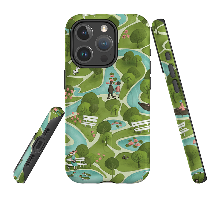 iPhone MagSafe Tough Case - In The Park By Maja Lindberg