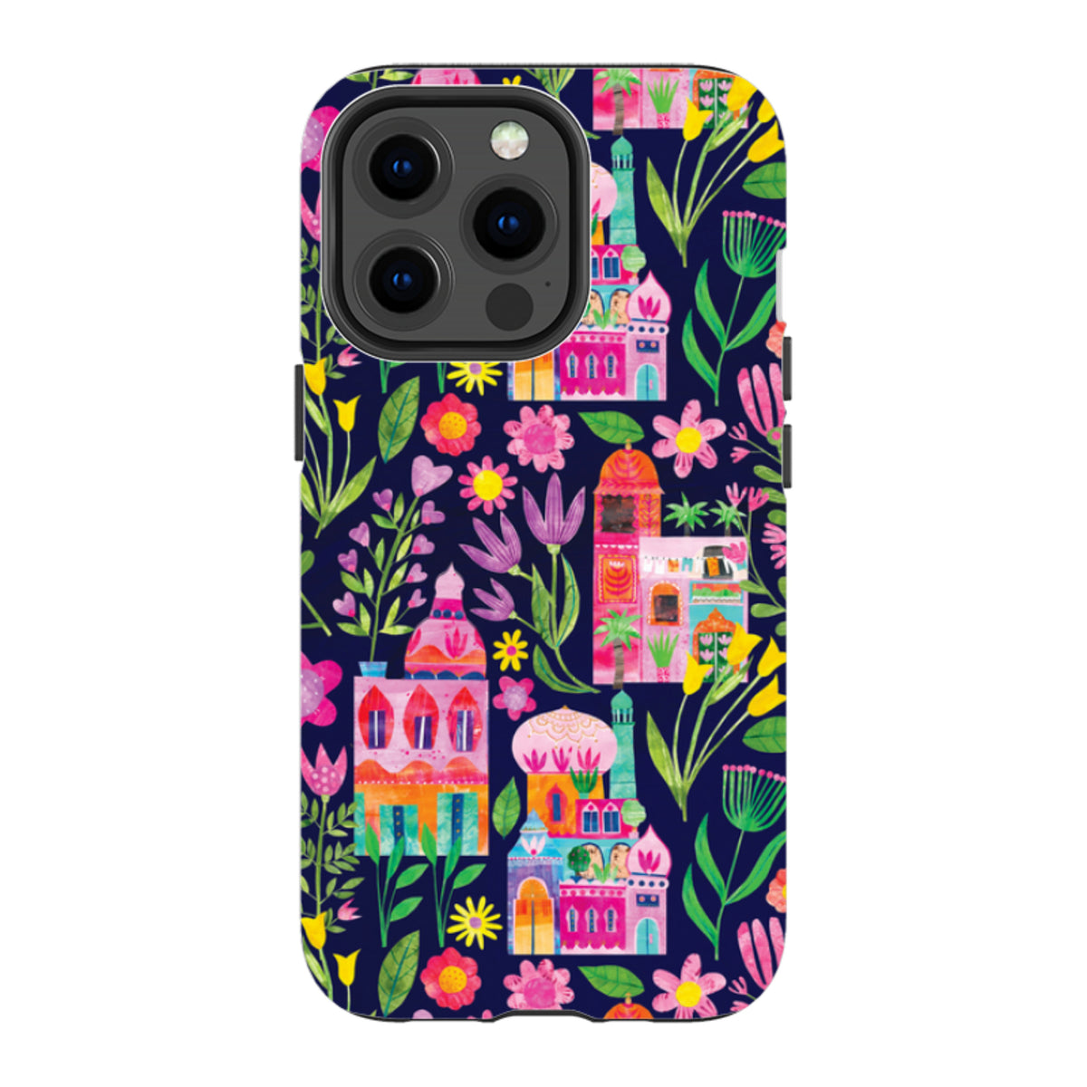 iPhone MagSafe Tough Case - Indian Summer Dark By Tracey English