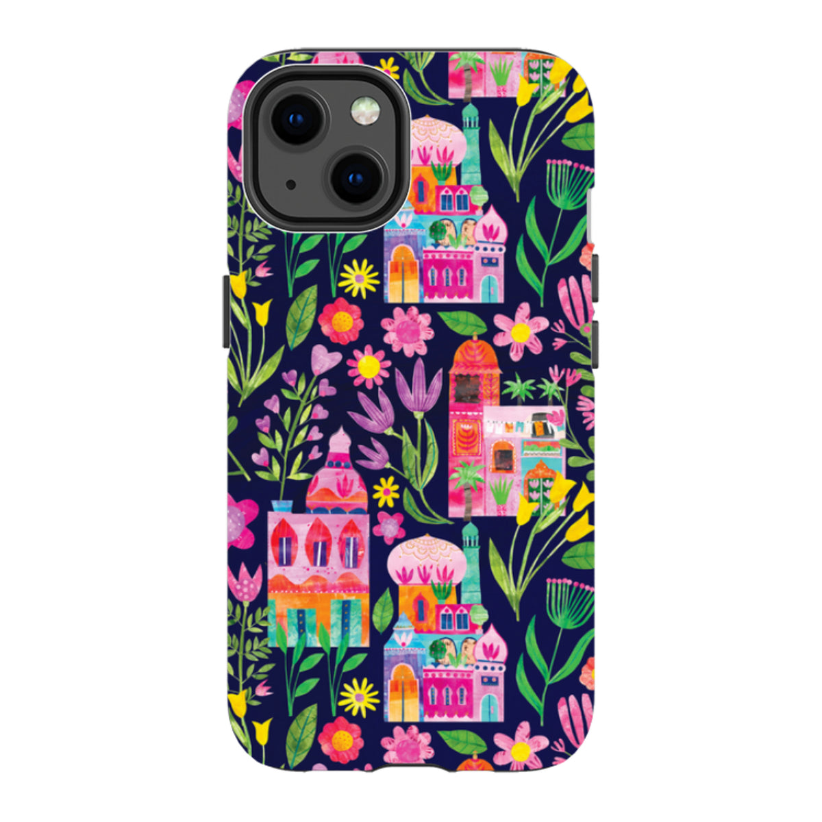 iPhone MagSafe Tough Case - Indian Summer Dark By Tracey English