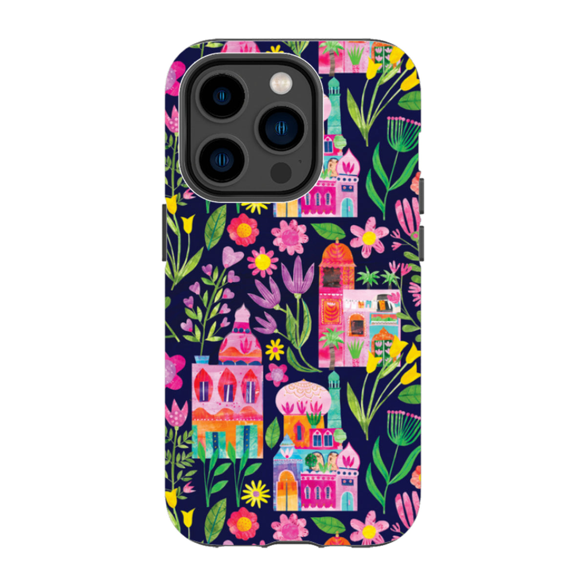 iPhone MagSafe Tough Case - Indian Summer Dark By Tracey English