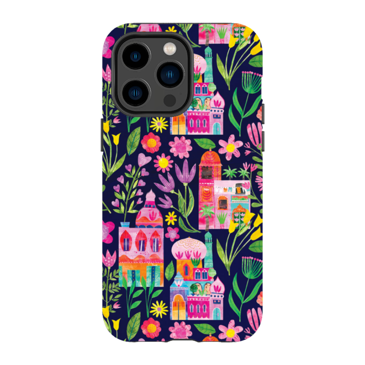 iPhone MagSafe Tough Case - Indian Summer Dark By Tracey English