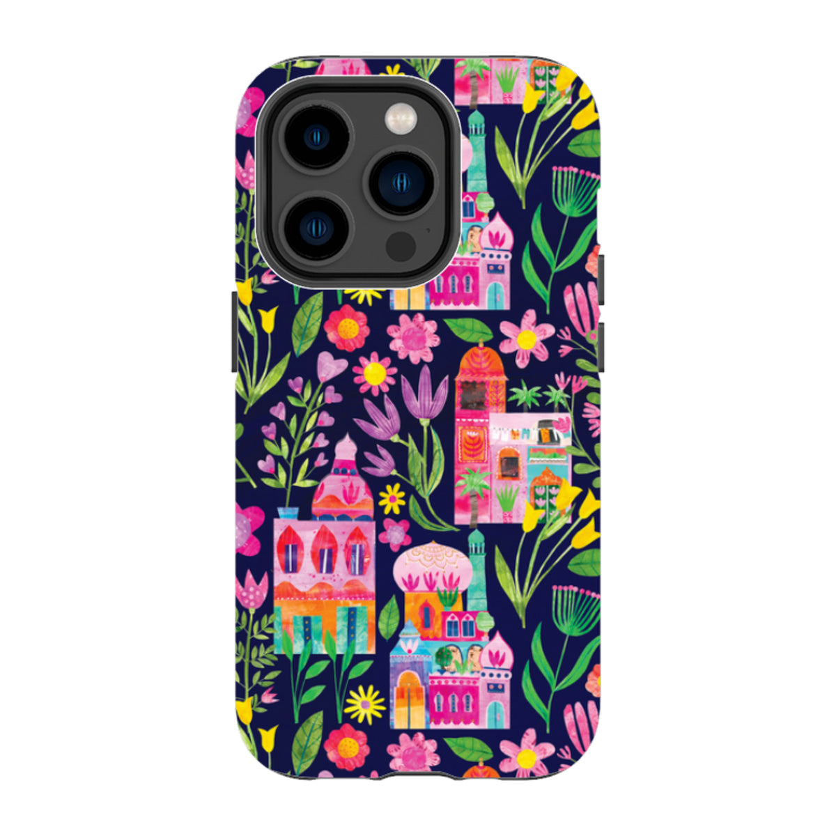 iPhone MagSafe Tough Case - Indian Summer Dark By Tracey English