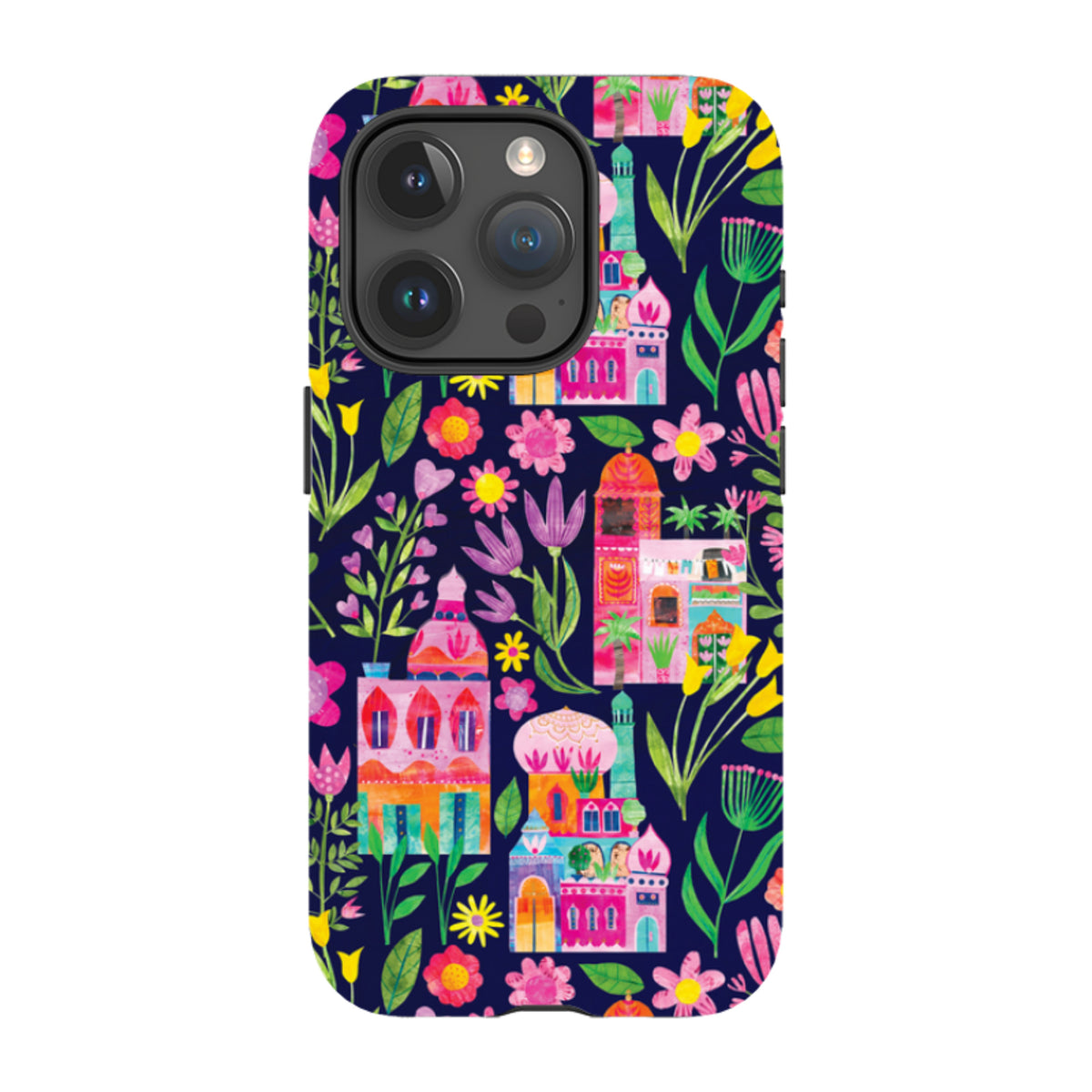 iPhone MagSafe Tough Case - Indian Summer Dark By Tracey English