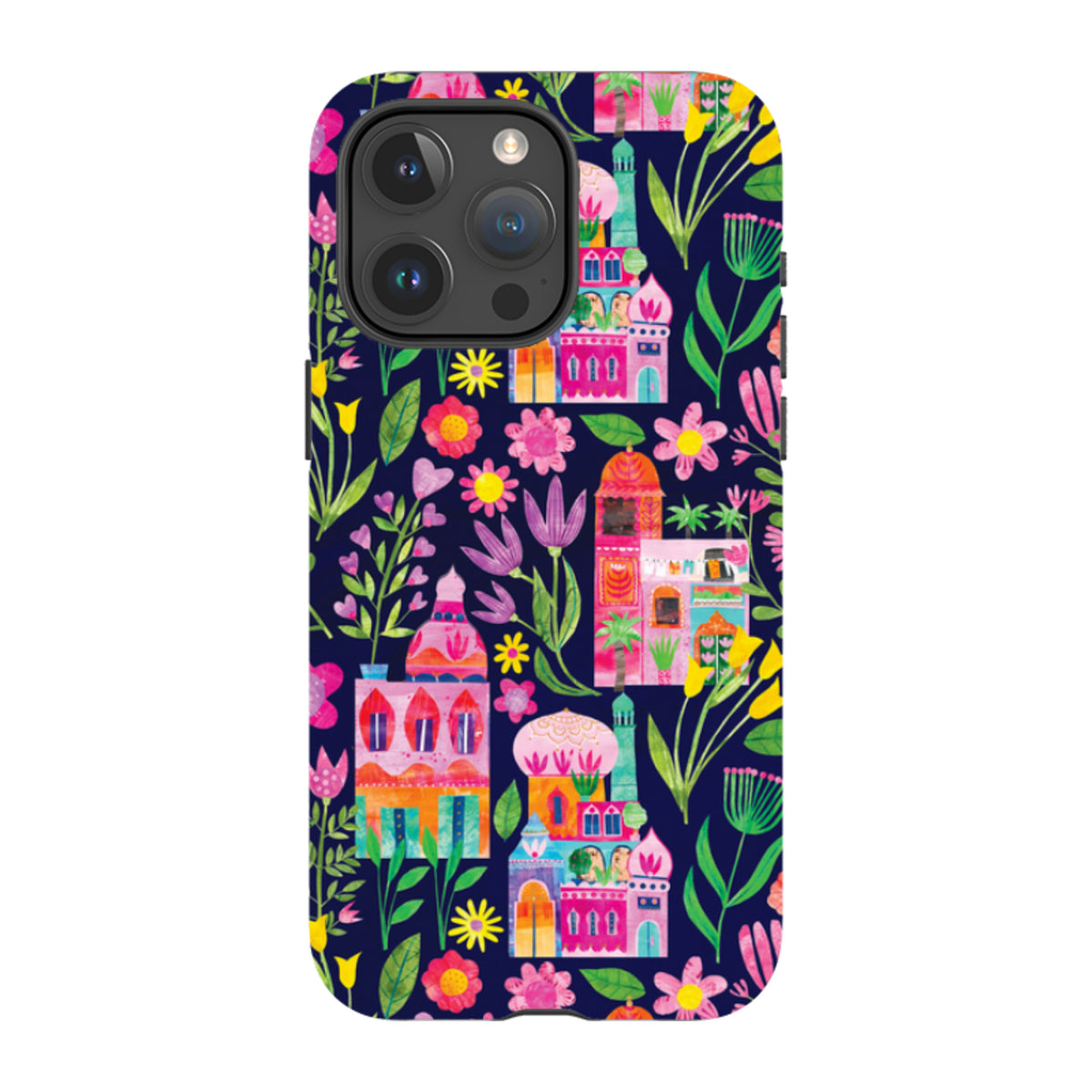 iPhone MagSafe Tough Case - Indian Summer Dark By Tracey English