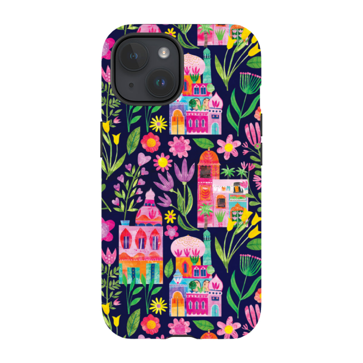 iPhone MagSafe Tough Case - Indian Summer Dark By Tracey English