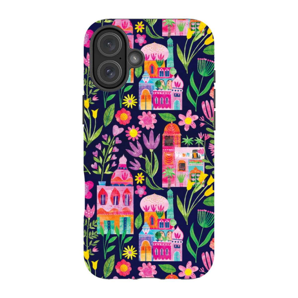 iPhone MagSafe Tough Case - Indian Summer Dark By Tracey English