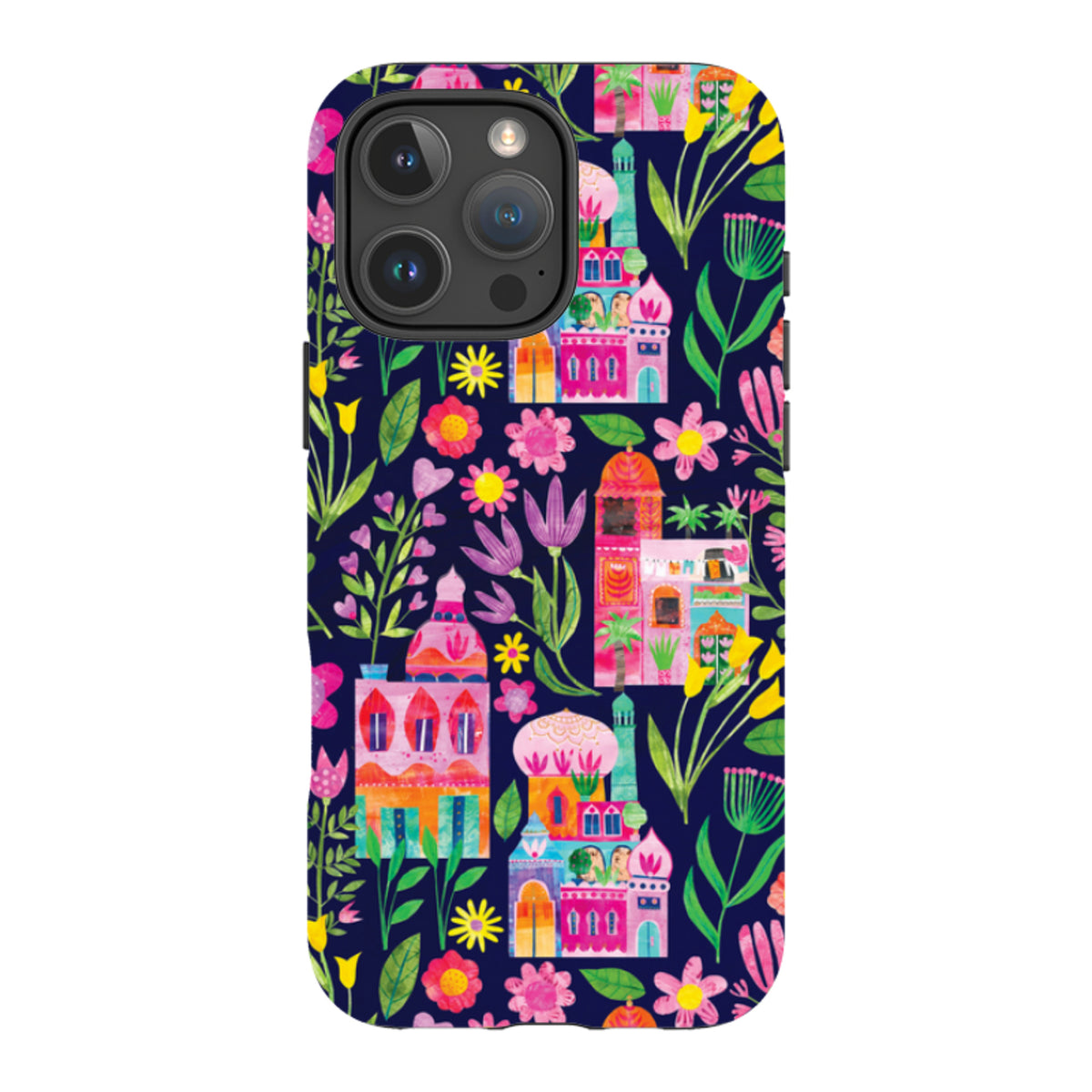 iPhone MagSafe Tough Case - Indian Summer Dark By Tracey English