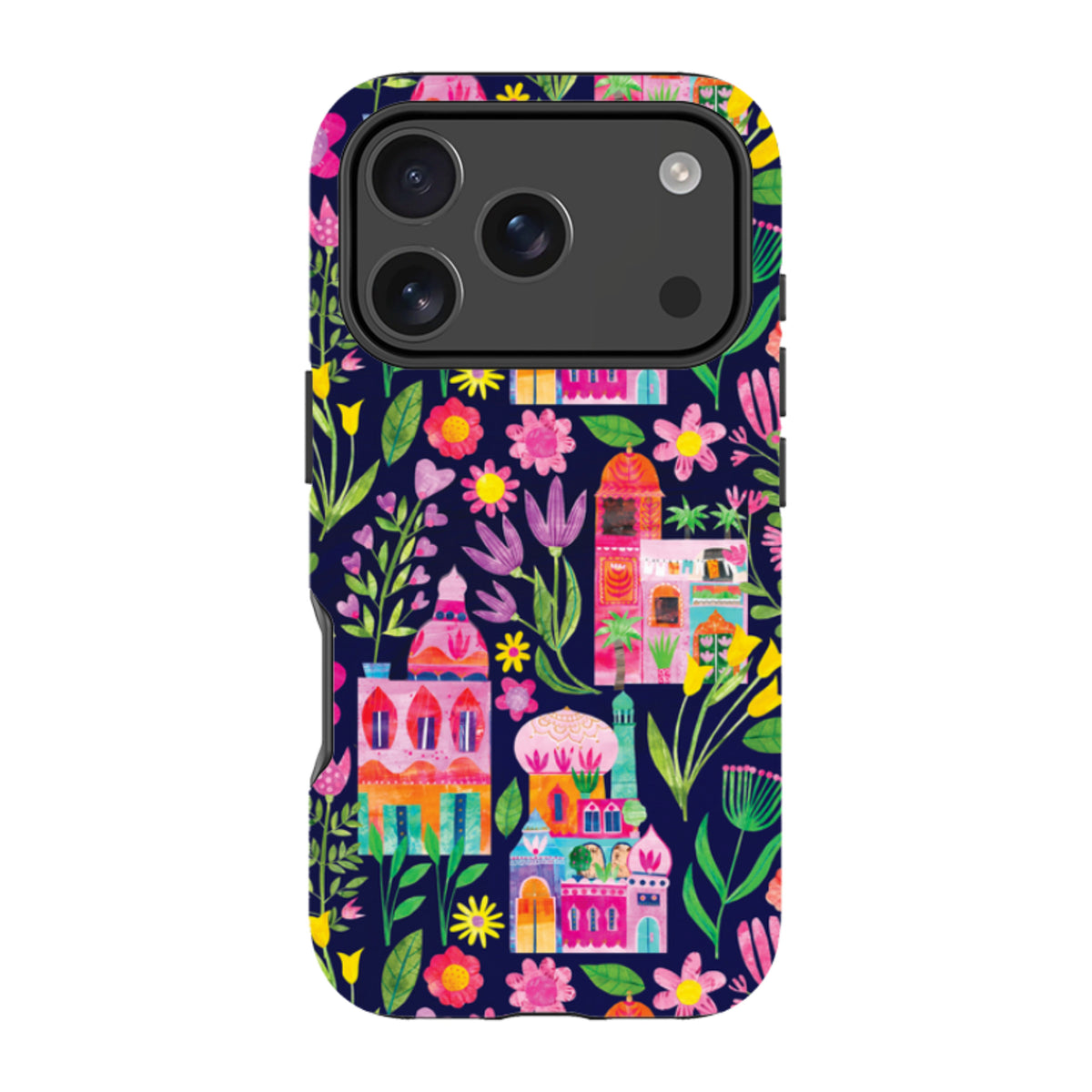 iPhone MagSafe Tough Case - Indian Summer Dark By Tracey English