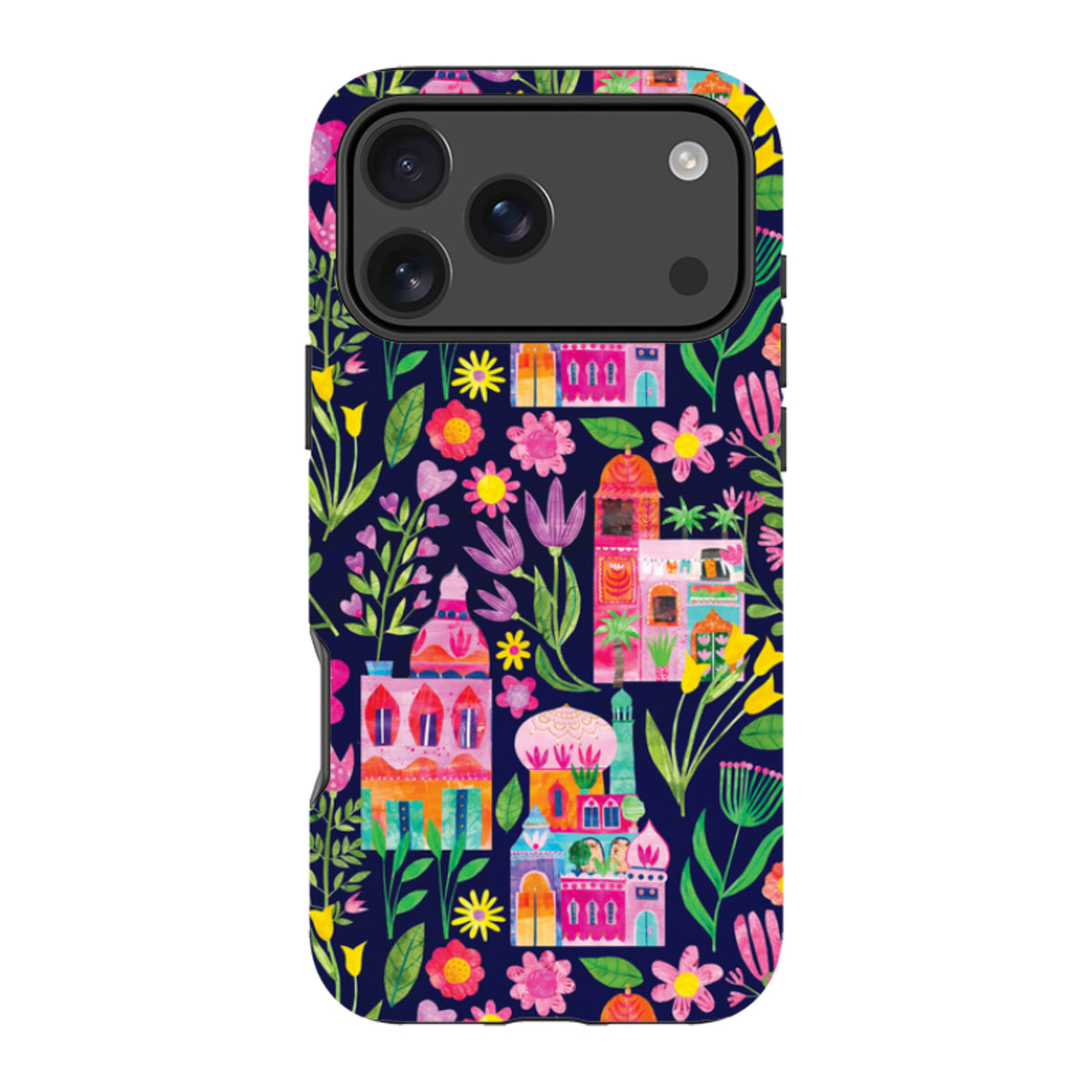 iPhone MagSafe Tough Case - Indian Summer Dark By Tracey English