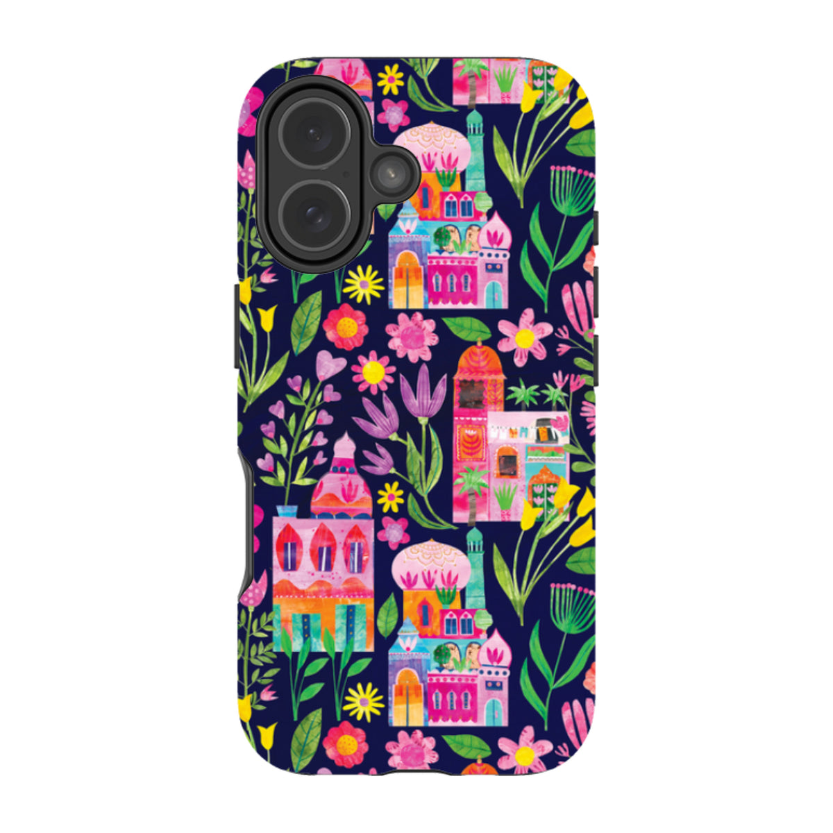iPhone MagSafe Tough Case - Indian Summer Dark By Tracey English