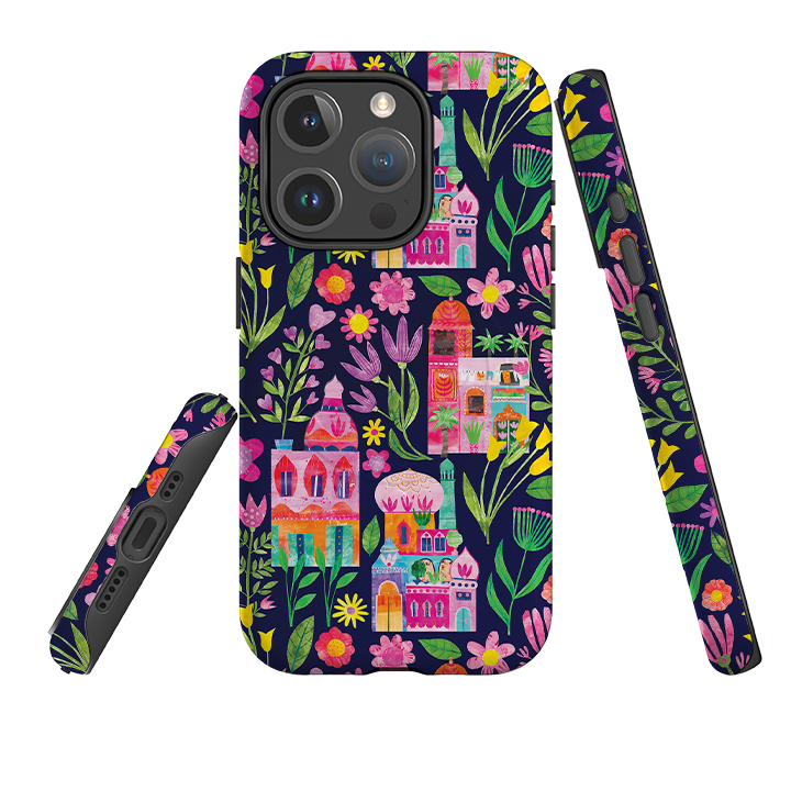 iPhone MagSafe Tough Case - Indian Summer Dark By Tracey English