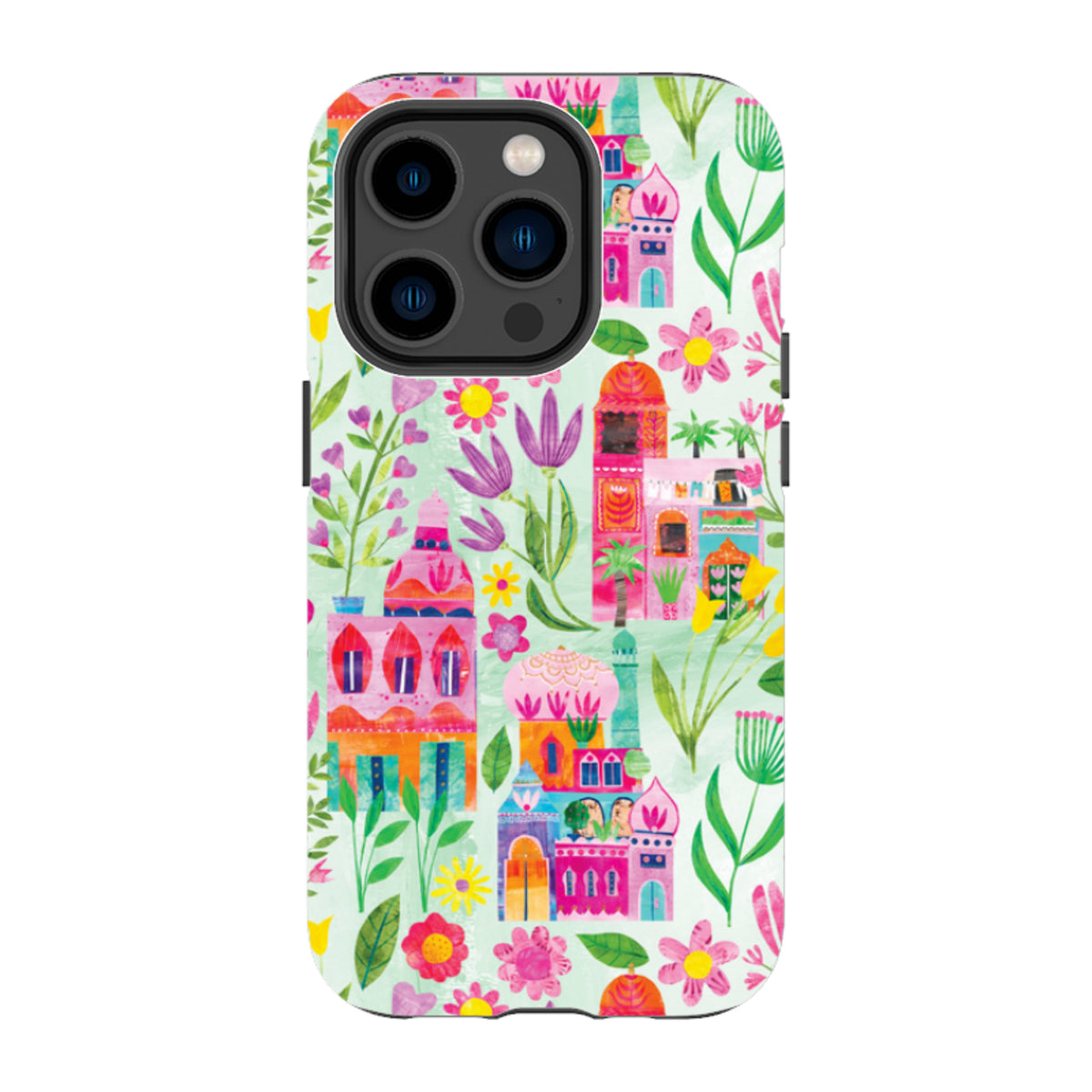 iPhone MagSafe Tough Case – Indian Summer Pale von Tracey English