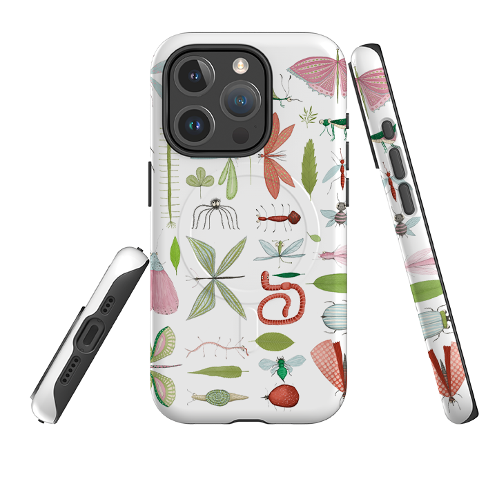 iPhone MagSafe Tough Case -  Insects By Maja Lindberg