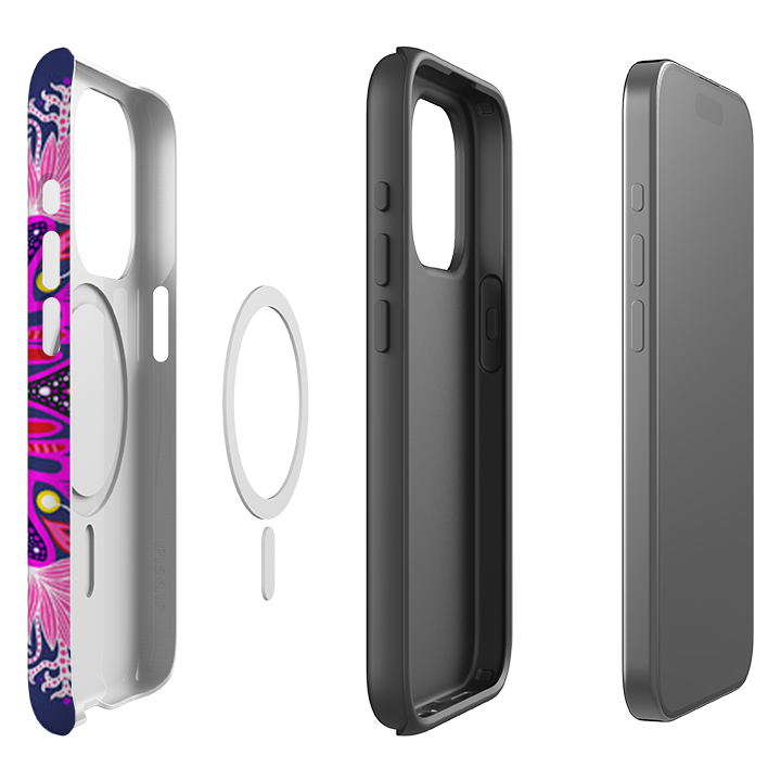 iPhone MagSafe Tough Case -  Iris 1 By Mia Underwood