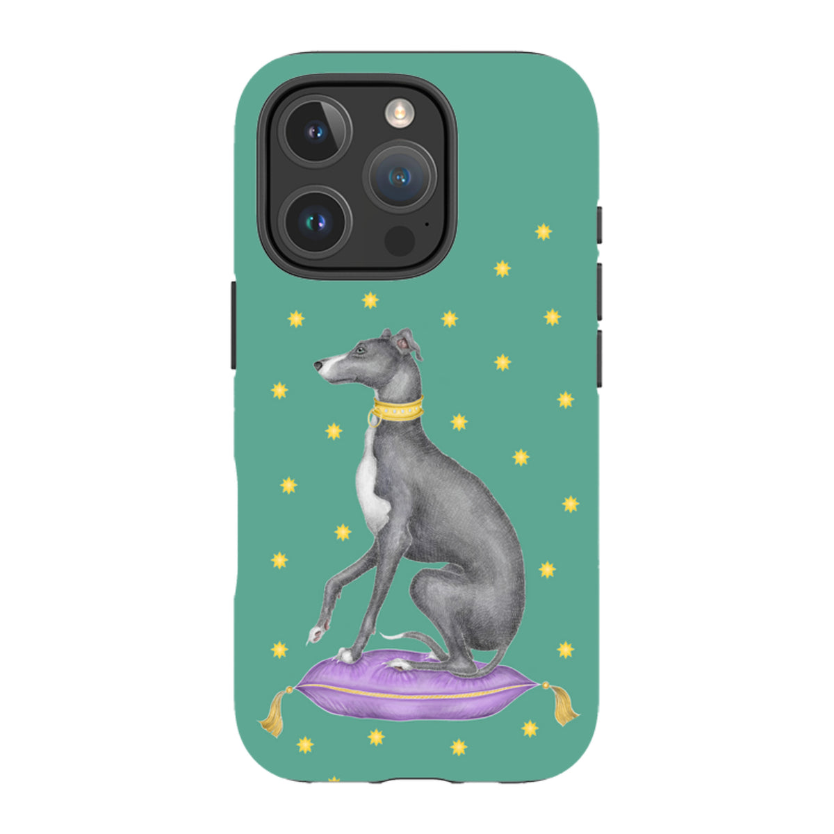 iPhone MagSafe Tough Case - Italian Greyhound By Catherine Rowe