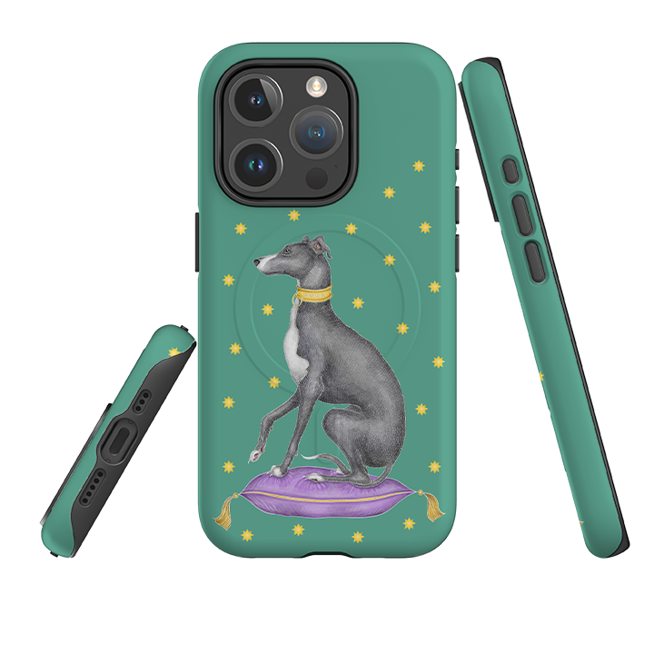 Кейс за iPhone MagSafe Tough Case - Италианска хрътка от Катрин Роу
