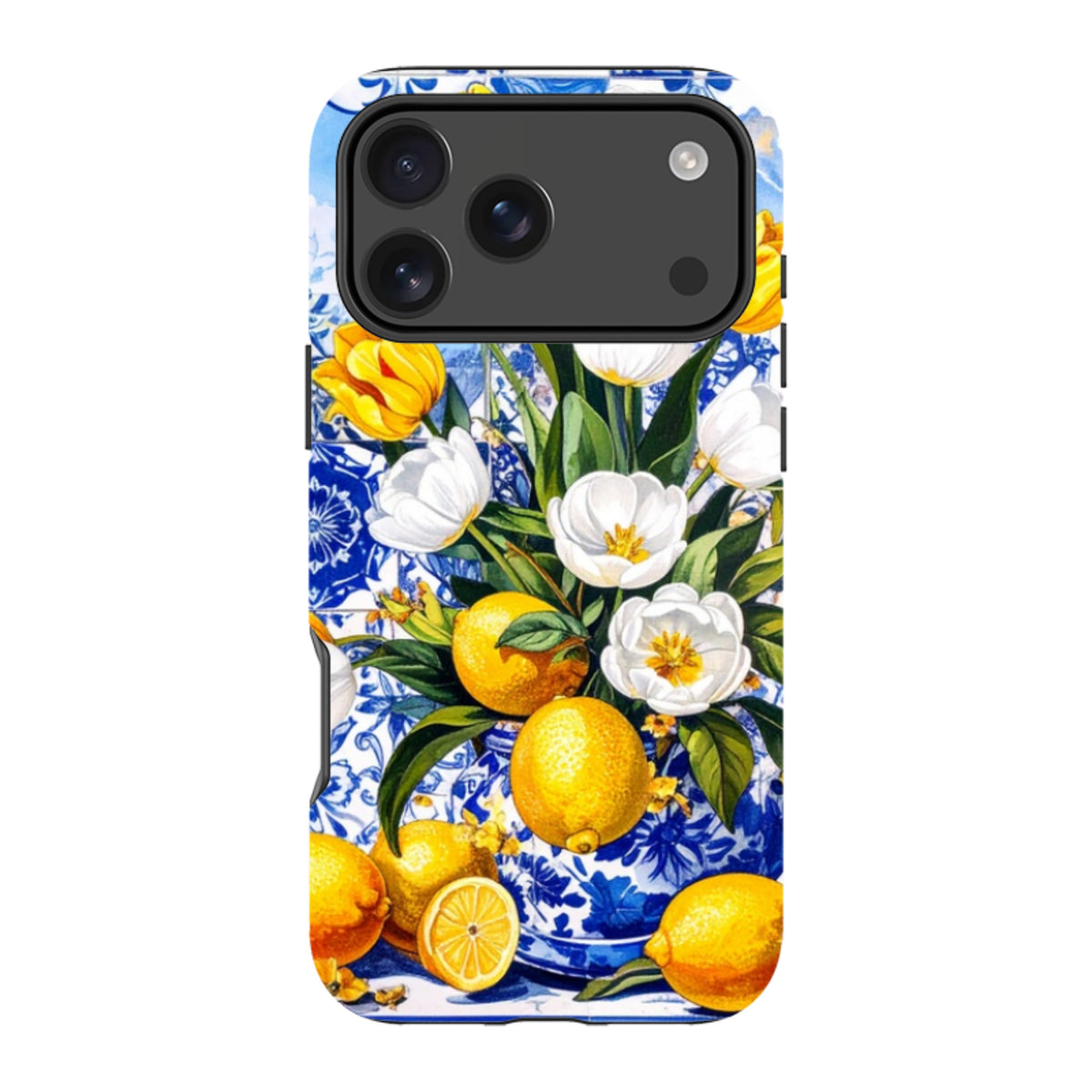 iPhone MagSafe Tough Case - Italian Lemons