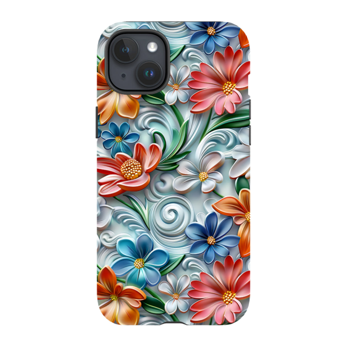 iPhone MagSafe Tough Case - Ivy Floral