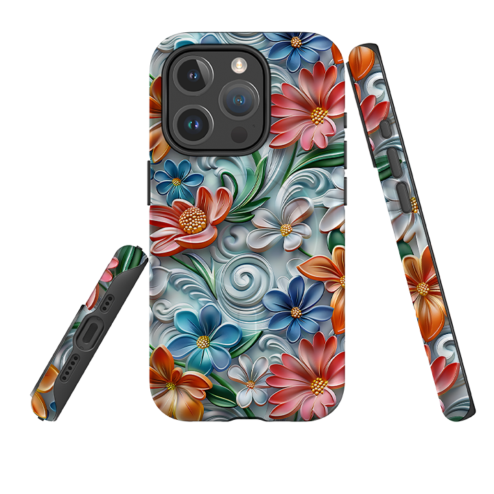 iPhone MagSafe Tough Case - Ivy Floral