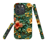 iPhone MagSafe Tough Case - Jade Floral