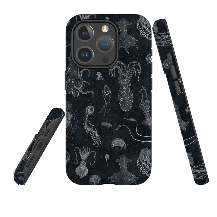 iPhone MagSafe Tough Case - Jelly and Squid By Katherine Quinn
