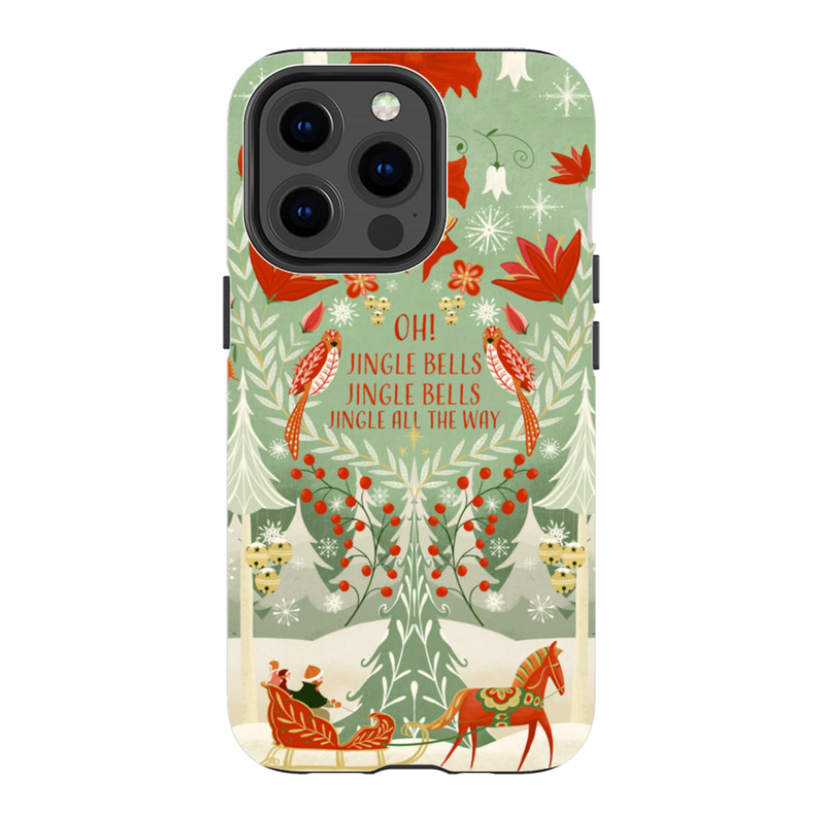 iPhone MagSafe Tough Case - Jingle Bells By Maja Lindberg