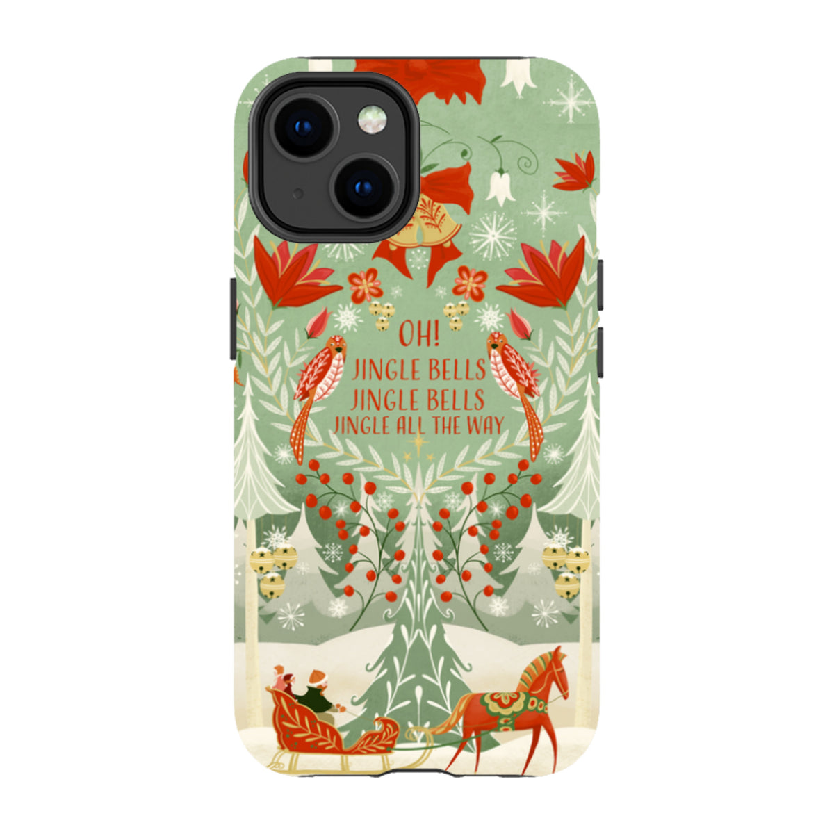 iPhone MagSafe Tough Case - Jingle Bells By Maja Lindberg