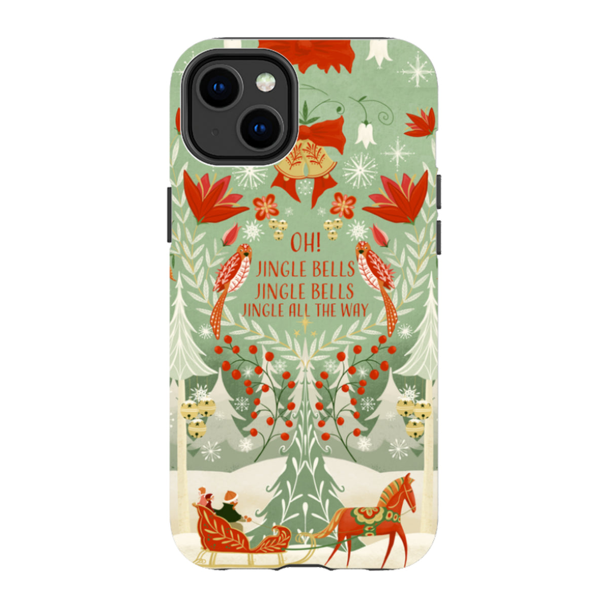 iPhone MagSafe Tough Case - Jingle Bells By Maja Lindberg