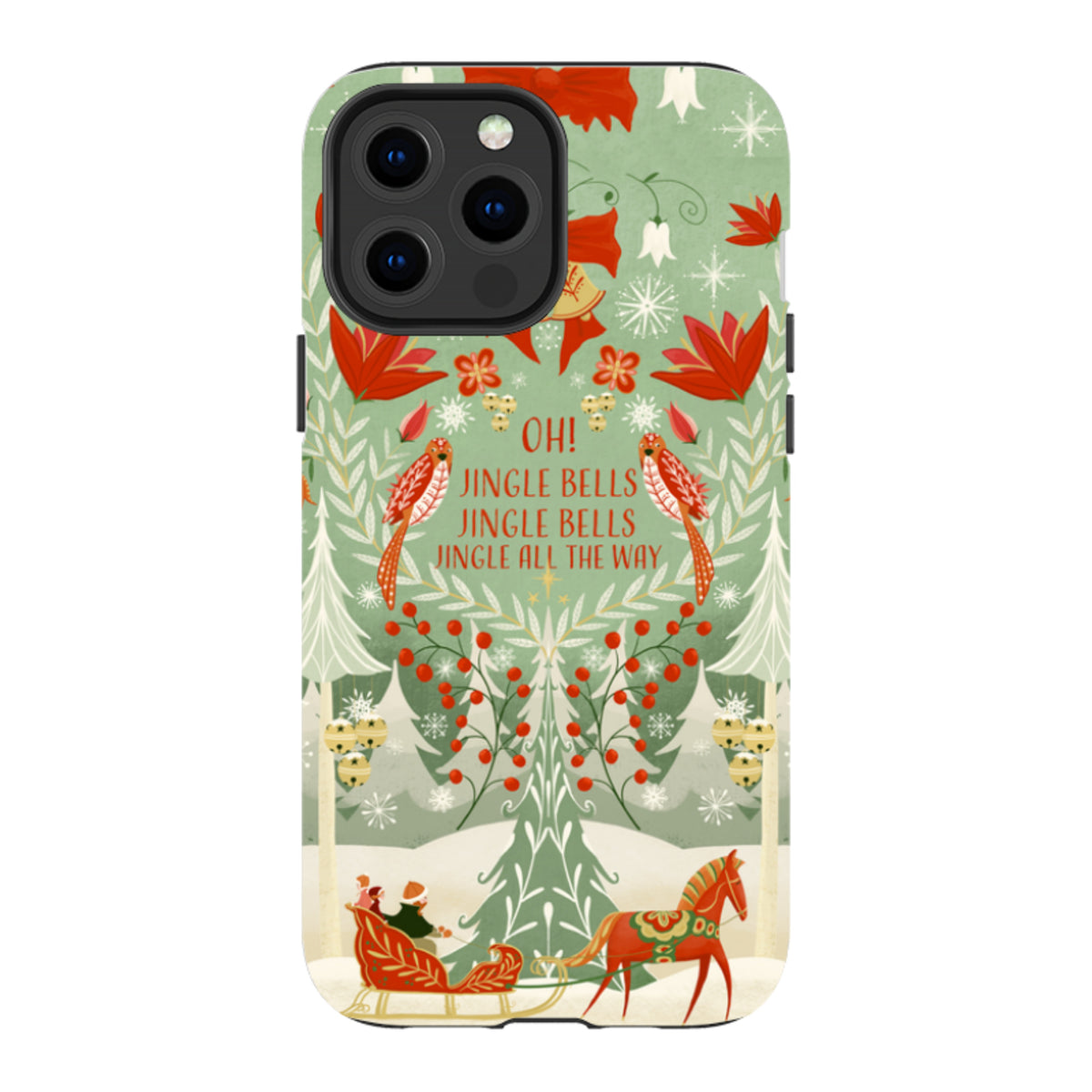 iPhone MagSafe Tough Case - Jingle Bells By Maja Lindberg