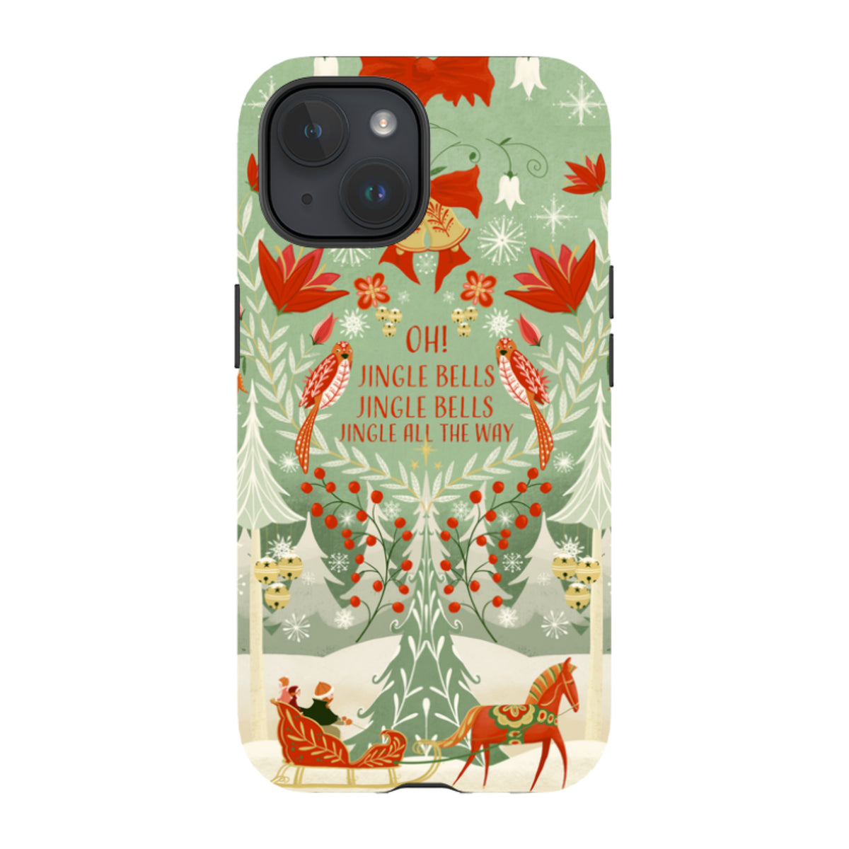 iPhone MagSafe Tough Case - Jingle Bells By Maja Lindberg