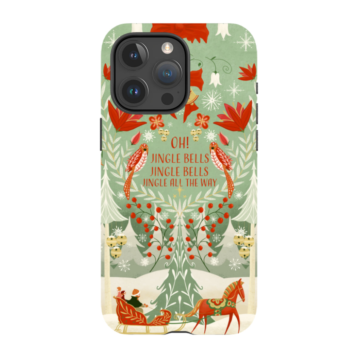 iPhone MagSafe Tough Case - Jingle Bells By Maja Lindberg