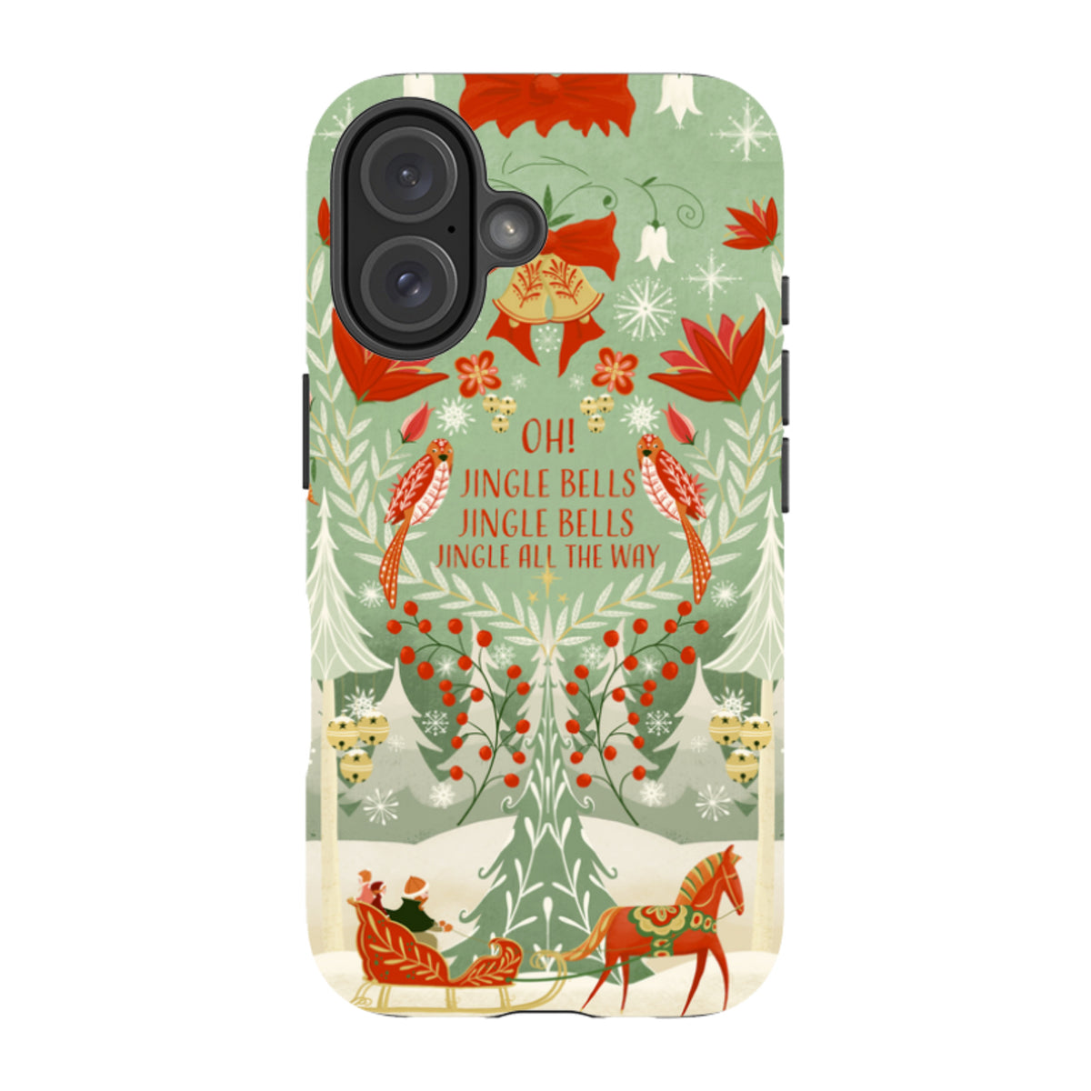 iPhone MagSafe Tough Case - Jingle Bells By Maja Lindberg