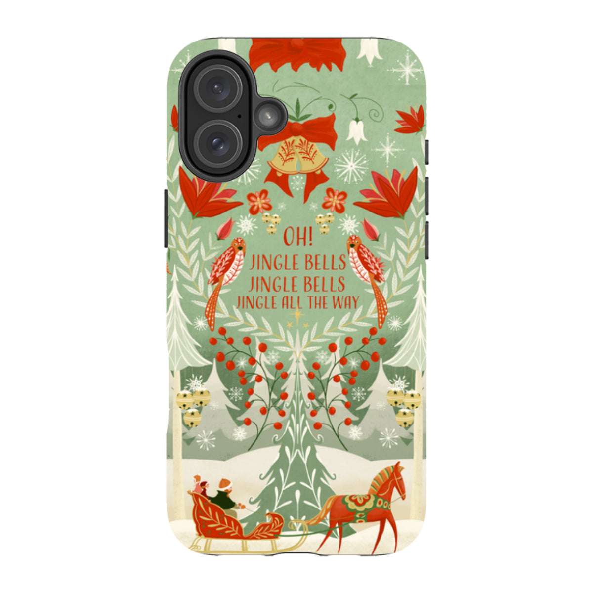 iPhone MagSafe Tough Case - Jingle Bells By Maja Lindberg