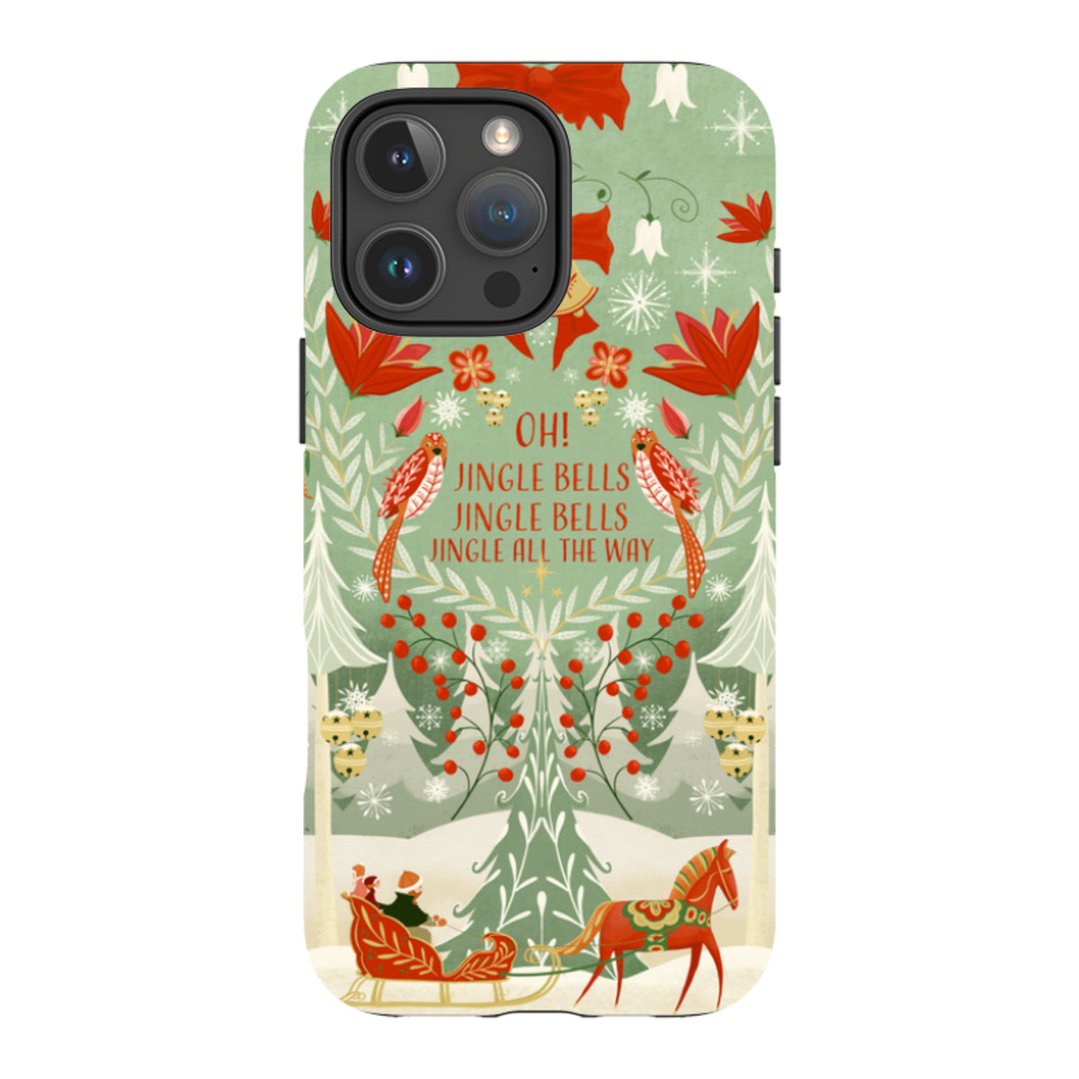 iPhone MagSafe Tough Case - Jingle Bells By Maja Lindberg