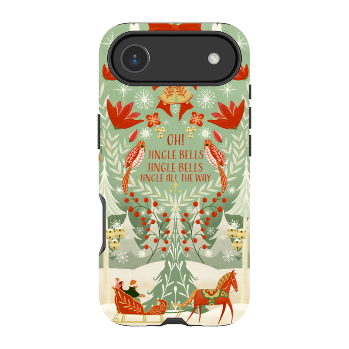 iPhone MagSafe Tough Case - Jingle Bells By Maja Lindberg