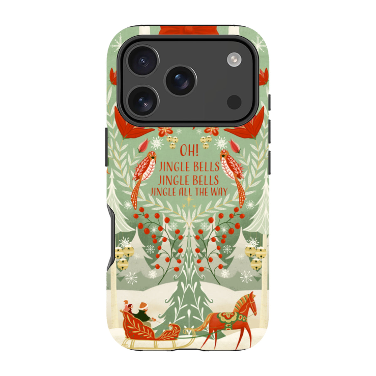 iPhone MagSafe Tough Case - Jingle Bells By Maja Lindberg