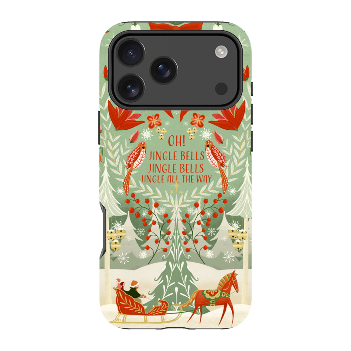 iPhone MagSafe Tough Case - Jingle Bells By Maja Lindberg