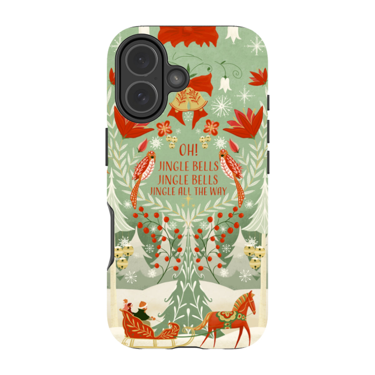 iPhone MagSafe Tough Case - Jingle Bells By Maja Lindberg