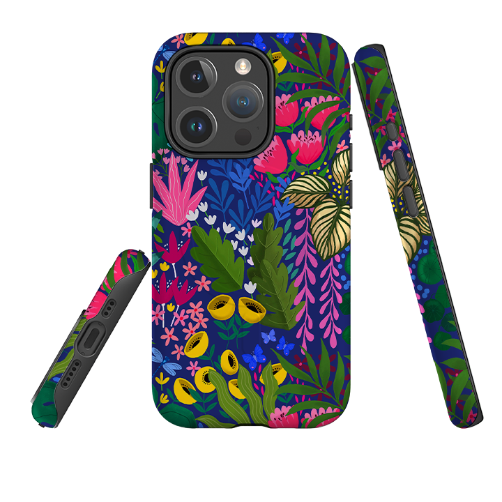 iPhone MagSafe Tough Case - Jungle Fun Pattern By Bex Parkin