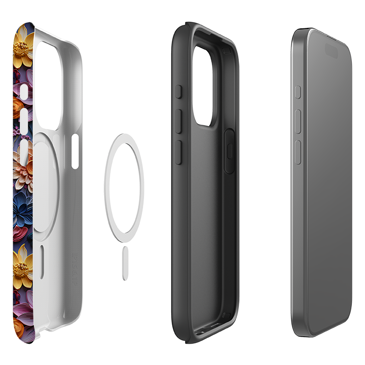 iPhone MagSafe Tough Case - Juniper Floral