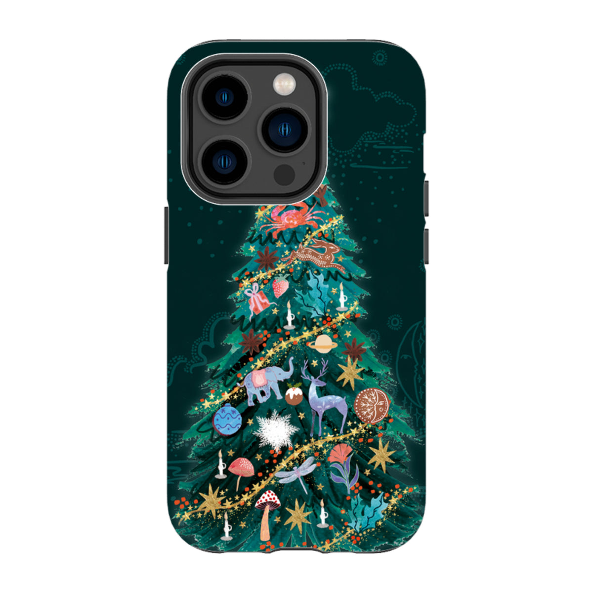 iPhone MagSafe Tough Case - Kitsch Tree By Emma Frances Grant