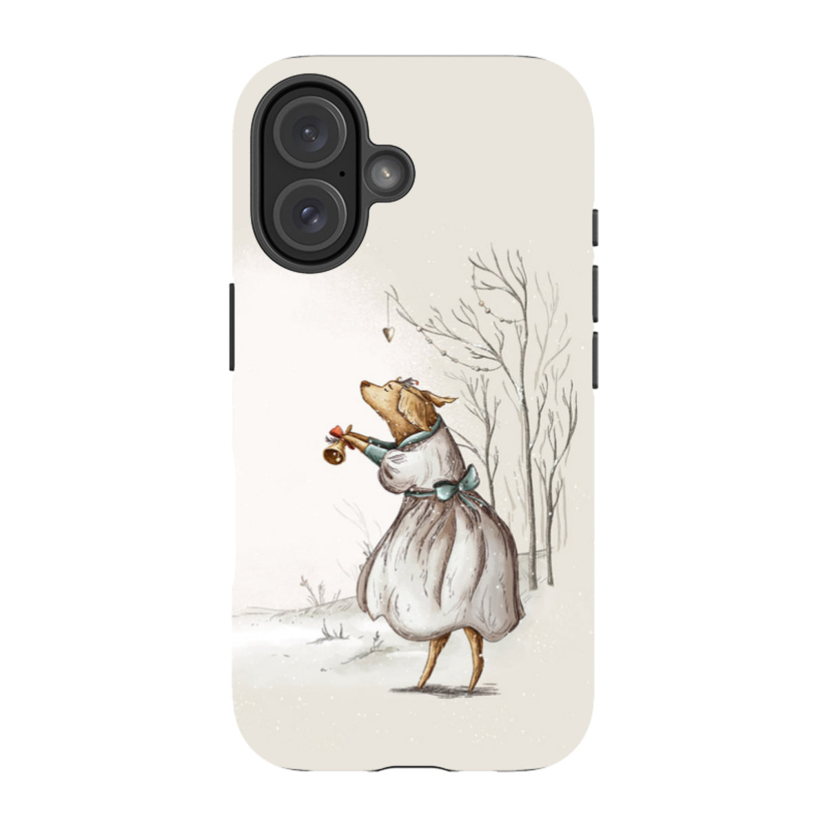 iPhone MagSafe Tough Case - Lady Xmas