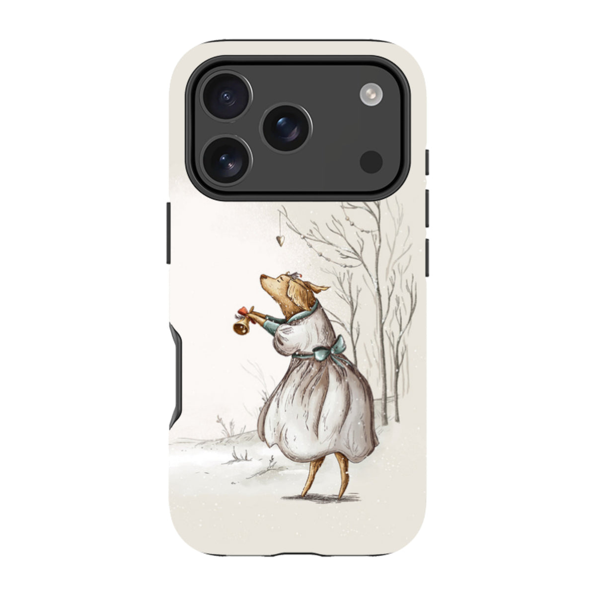 iPhone MagSafe Tough Case - Lady Xmas