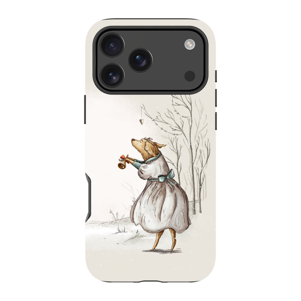 iPhone MagSafe Tough Case - Lady Xmas