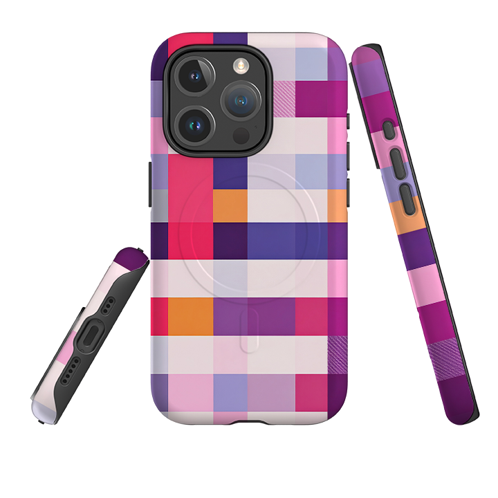 iPhone MagSafe Tough Case - Las Vegas Gingham