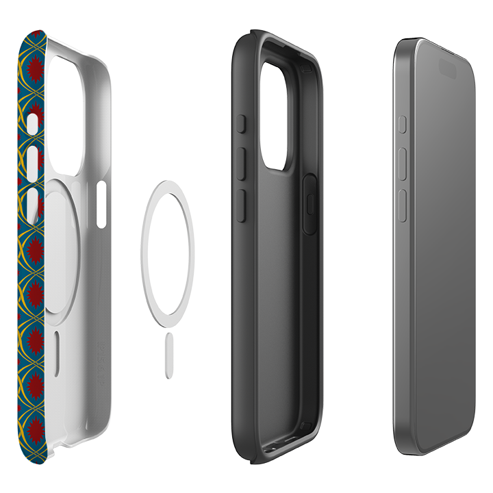 iPhone MagSafe Tough Case - Lattice By Cressida Bell
